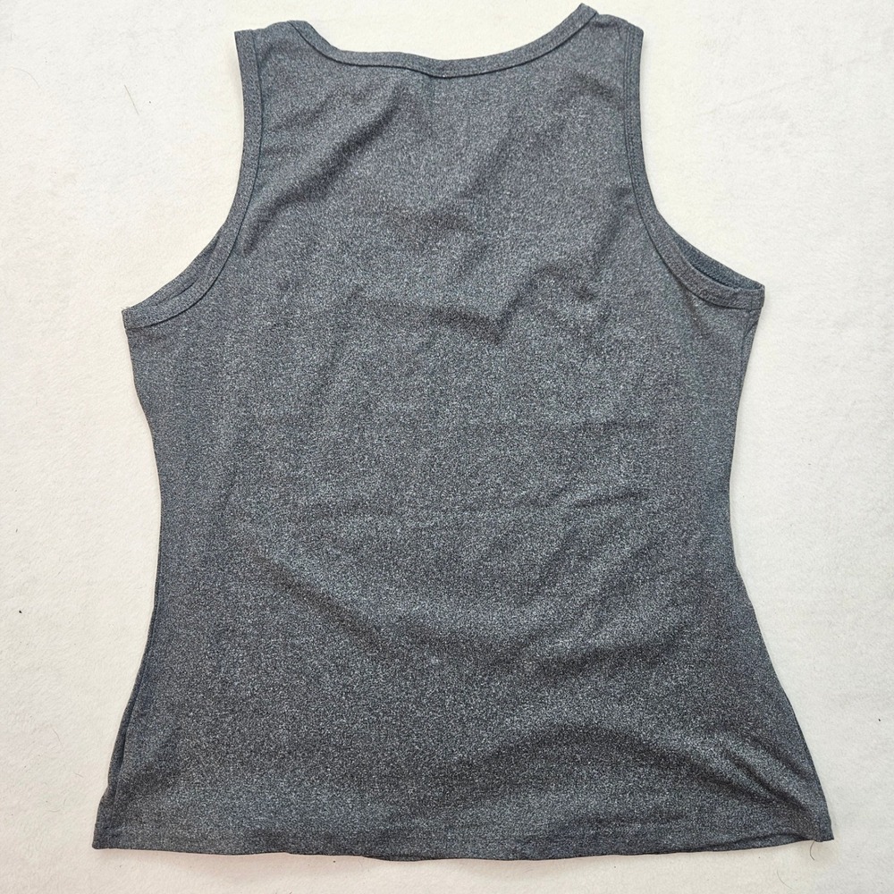 Unbranded Tank Top Womens XL Gray Excellent Be Kind Graphic Heathered Sleeveless